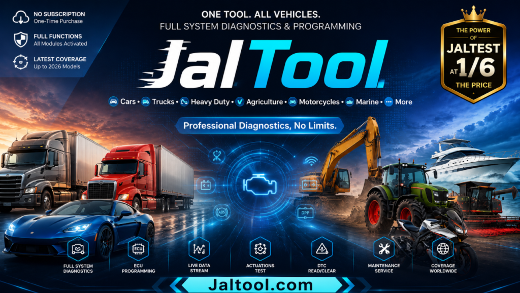 JalTool Marine Diagnostic Tool for Inboard, Outboard and Jet Ski Service