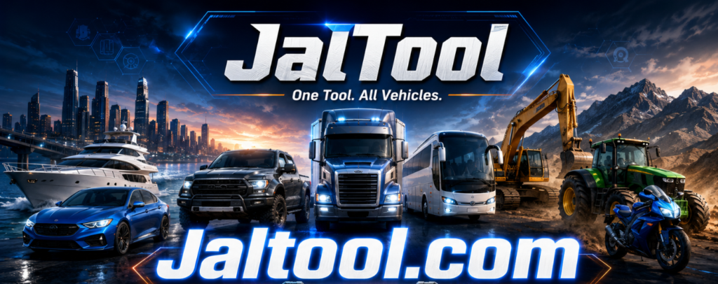 JalTool DPF Regeneration Diagnostic Tool for Trucks and Heavy Equipment