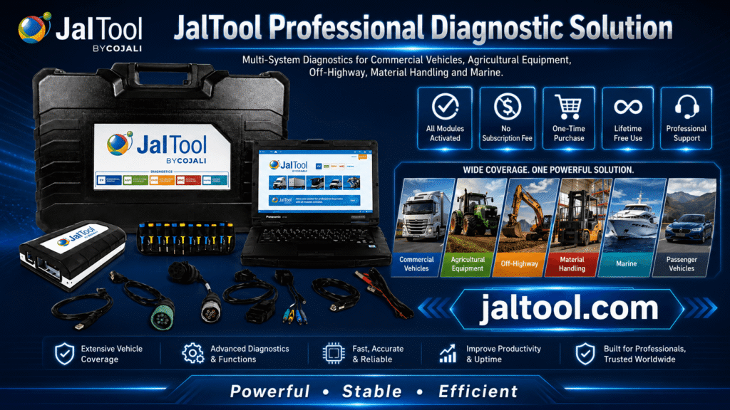 JalTool CAN Bus Diagnostics Guide for Trucks and Heavy Equipment