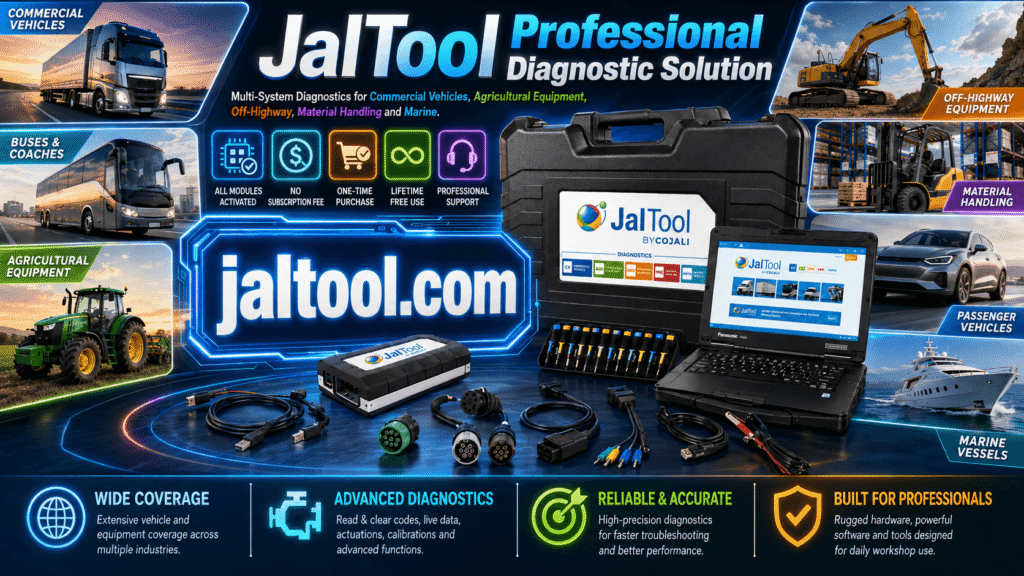 JalTool Full System Scan and Diagnostic Report Guide for Professional Workshops
