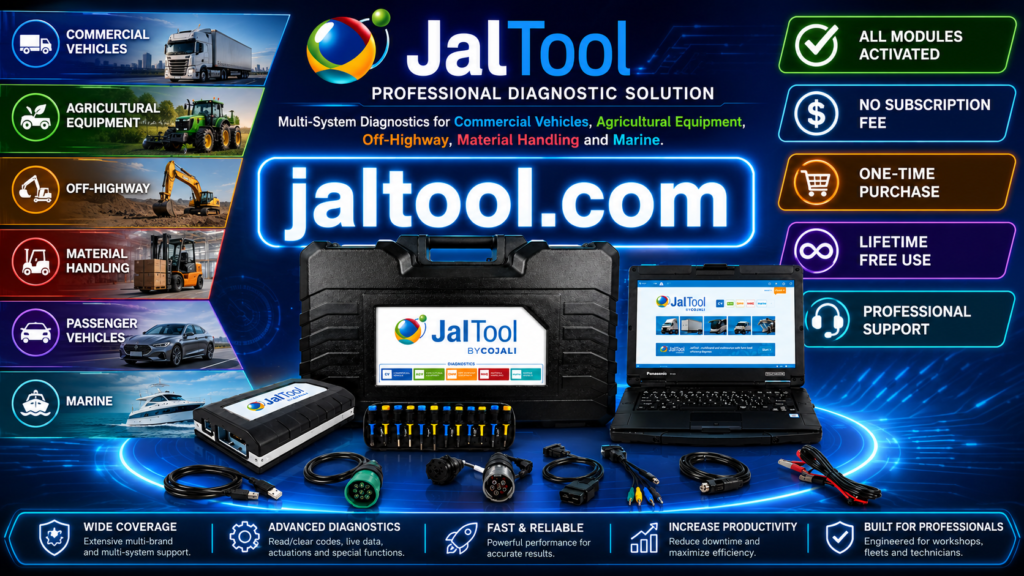 JalTool Truck Diagnostic Tool: Complete Guide for Heavy-Duty Vehicle Workshops