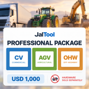 JalTool Professional Package CV AGV OHW diagnostic software activation